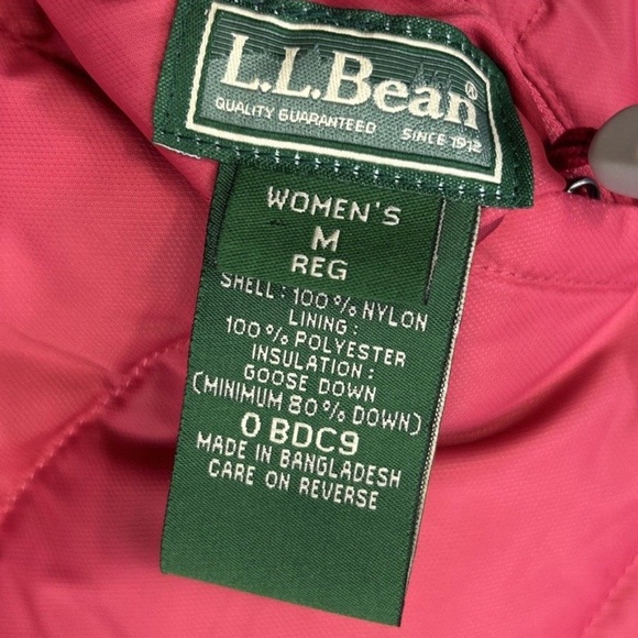 Vintage L.L. Bean Reversible Puffer Vest | Red | Women's M - Picture 5 of 5